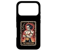 Carte de Tarot Motif crâne de lutteur Coque pour iPhone 17 Pro