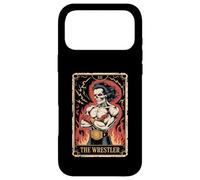 Carte de Tarot Motif crâne de lutteur Coque pour iPhone 17 Pro Max