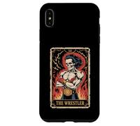 Carte de Tarot Motif crâne de lutteur Coque pour iPhone XS Max