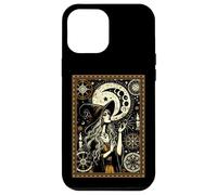 Carte de Tarot Mystique de sorcière païenne pour chercheur de Magie Coque pour iPhone 12 Pro Max