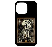 Carte de Tarot Mystique de sorcière païenne pour chercheur de Magie Coque pour iPhone 14 Pro Max