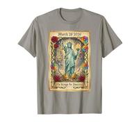 Carte de Tarot No Kings in America Statue de la Liberté T-Shirt