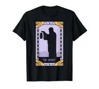 Carte de Tarot Occulte Dark Magic Witchcraft Shaman T-Shirt Graphique avec Valeur