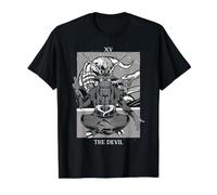 Carte de Tarot Occulte Dark Magic Witchcraft Shaman T-Shirt Graphique avec Valeur