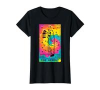 Carte de Tarot Occulte Dark Magic Witchcraft Shaman T-Shirt Graphique avec Valeur