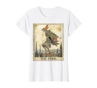Carte de Tarot Occulte The Fool T-Shirt Graphique avec Valeur