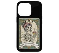 Carte de Tarot pour 26e Anniversaire Motif Squelette Coque pour iPhone 13 Pro