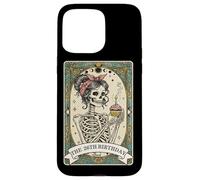 Carte de Tarot pour 26e Anniversaire Motif Squelette Coque pour iPhone 15 Pro Max