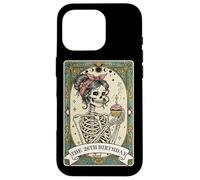 Carte de Tarot pour 26e Anniversaire Motif Squelette Coque pour iPhone 16 Pro