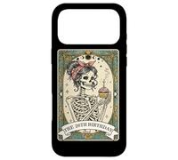 Carte de Tarot pour 26e Anniversaire Motif Squelette Coque pour iPhone 17 Pro Max