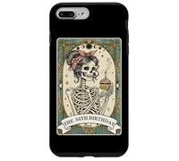 Carte de Tarot pour 34e Anniversaire Motif Squelette Femme Coque pour iPhone 7 Plus/8 Plus