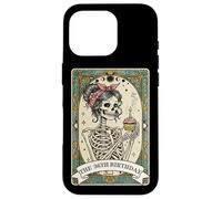 Carte de Tarot pour 36e Anniversaire Motif Squelette Femme Coque pour iPhone 16 Pro