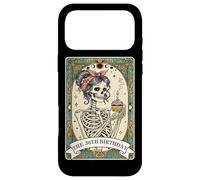 Carte de Tarot pour 36e Anniversaire Motif Squelette Femme Coque pour iPhone 17 Pro Max