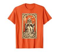 Carte de Tarot rétro d'halloween La Reine des Damnés T-Shirt