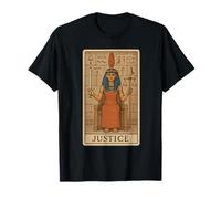 Carte de Tarot rétro Justice Egypte Ancienne déesse égyptienne T-Shirt