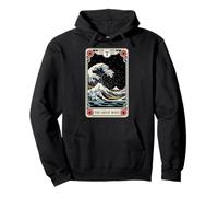 Carte de Tarot rétro The Great Wave Off Kanagawa by Night Sweat à Capuche