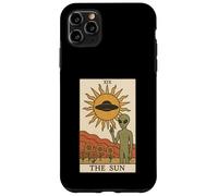Carte de Tarot rétro The Sun Mystical Funny Alien Coque pour iPhone 11 Pro Max