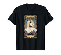 Carte de Tarot soufi derviche tourbillonnant Danse spirituelle T-Shirt