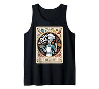 Carte de Tarot Squelette Chef - Cuisine et Cuisine Amusantes Débardeur