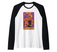 Carte de Tarot Squelette Citrouille The Cat Lover Manche Raglan