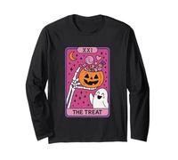 Carte de Tarot Squelette d'halloween The Treat Manche Longue