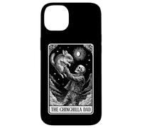 Carte de Tarot Squelette pour la fête des pères avec Inscription « The Chinchilla Dad » Coque pour iPhone 14 Plus