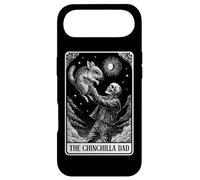 Carte de Tarot Squelette pour la fête des pères avec Inscription « The Chinchilla Dad » Coque pour iPhone Air