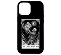 Carte de Tarot Squelette pour la fête des pères avec Inscription « The Chinchilla Dad » Coque pour iPhone 12 Pro Max