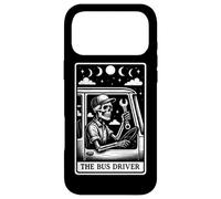 Carte de Tarot Squelette The Bus Mechanic School Bus Mechanic Coque pour iPhone 17 Pro Max