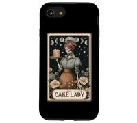 Carte de Tarot Squelette The Cake Lady Cake Baker Coque pour iPhone SE (2020) / 7/8