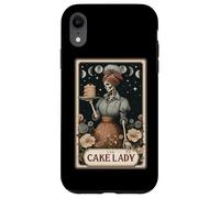 Carte de Tarot Squelette The Cake Lady Cake Baker Coque pour iPhone XR