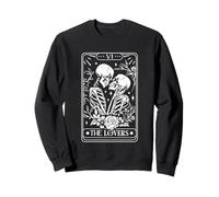 Carte de Tarot Squelette VI The Lovers Sweatshirt