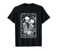 Carte de Tarot Squelette VI The Lovers T-Shirt