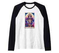 Carte de tarot The Drag Queen, squelette Drag Show pour homme et femme Manche Raglan