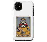 Carte de tarot The Emperor Cat In Box Lover Funny Cat Coque pour iPhone 11