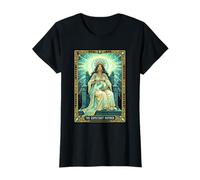 Carte de Tarot The Expectant Mother Cosmic Queen Magic T-Shirt