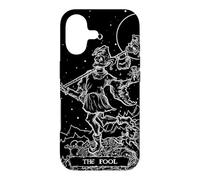 Carte de Tarot The Fool pour Halloween, Le bouffon, Gothique, Horreur Coque pour iPhone 17