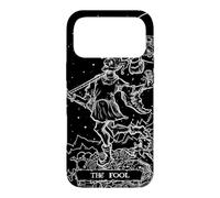 Carte de Tarot The Fool pour Halloween, Le bouffon, Gothique, Horreur Coque pour iPhone 17 Pro Max