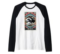Carte de Tarot The Great Wave Off Kanagawa Manche Raglan