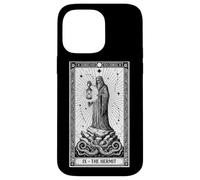 Carte de Tarot The Hermit IX Arcana Occult Mystic Coque pour iPhone 14 Pro Max