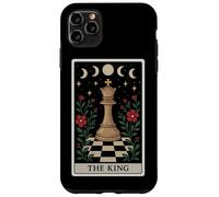 Carte de Tarot The King Chess Player Master Witchy Moon Coque pour iPhone 11 Pro Max