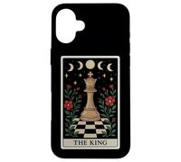 Carte de Tarot The King Chess Player Master Witchy Moon Coque pour iPhone 16 Plus