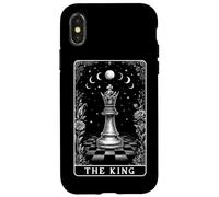 Carte de Tarot The King Chess Player Master Witchy Moon Coque pour iPhone X/XS