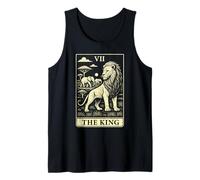 Carte de Tarot The King Lion Family African Big Five Débardeur