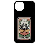 Carte de Tarot The Lovers Cats Cuddling Funny Cat Coque pour iPhone 14 Plus