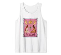 Carte de tarot The Lovers Lesbian Pride LGBT LGBTQ Débardeur