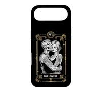 Carte de Tarot The Lovers Zombie Mariage Couple Saint-Valentin Coque pour iPhone Air