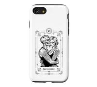 Carte de Tarot The Lovers Zombie Mariage Couple Saint-Valentin Coque pour iPhone SE (2020) / 7/8