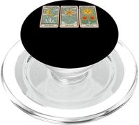 Carte de Tarot The Moon The Star The Sun PopSockets PopGrip pour MagSafe
