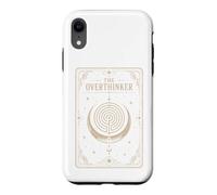 Carte de Tarot The Overthinker Anxious Mind Racing Thoughts Coque pour iPhone XR